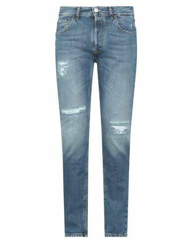 Pmds Premium Mood Denim Superior Man Jeans Blue Cotton, Elastane Cover