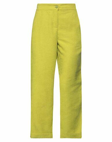 Nora Barth Woman Pants Acid green Polyester, Viscose Cover