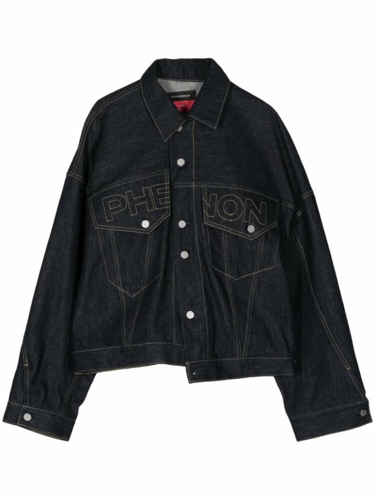 Fumito Ganryu Phenon cotton denim jacket - Blue Cover