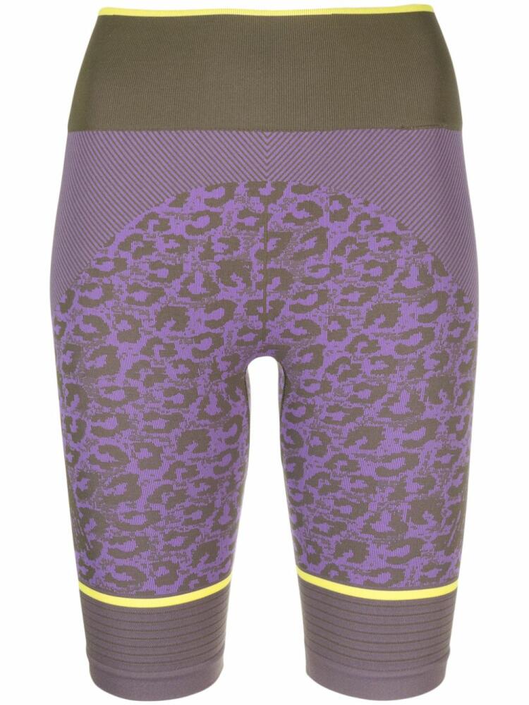 adidas by Stella McCartney TrueStrength seamless bike shorts - Purple Cover