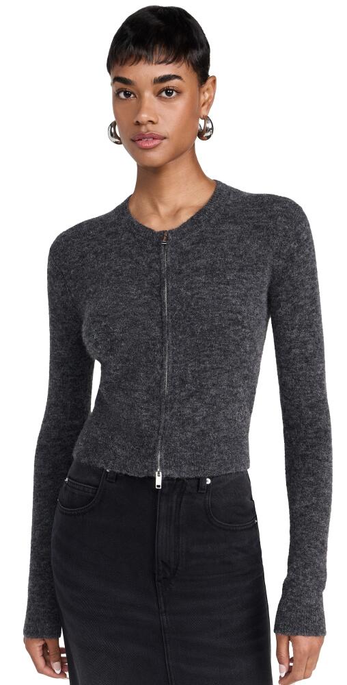 Isabel Marant Étoile Oaka Cardigan Dark Grey Cover