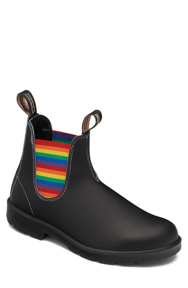 Blundstone Footwear Gender Inclusive Original Series Water Resistant Chelsea Boot in Black Rainbow Gore Cover