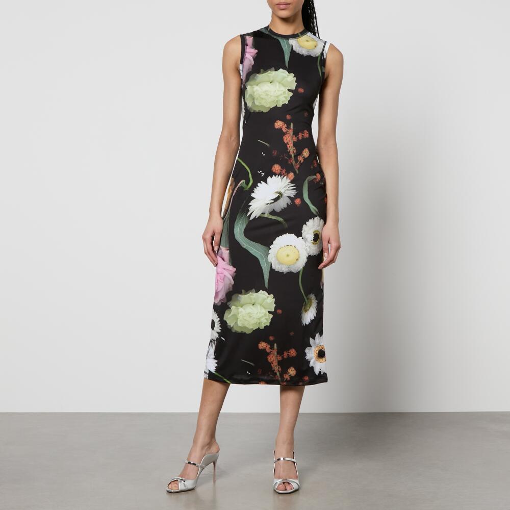 Stine Goya Danya Floral-Print Jersey Midi Dress Cover