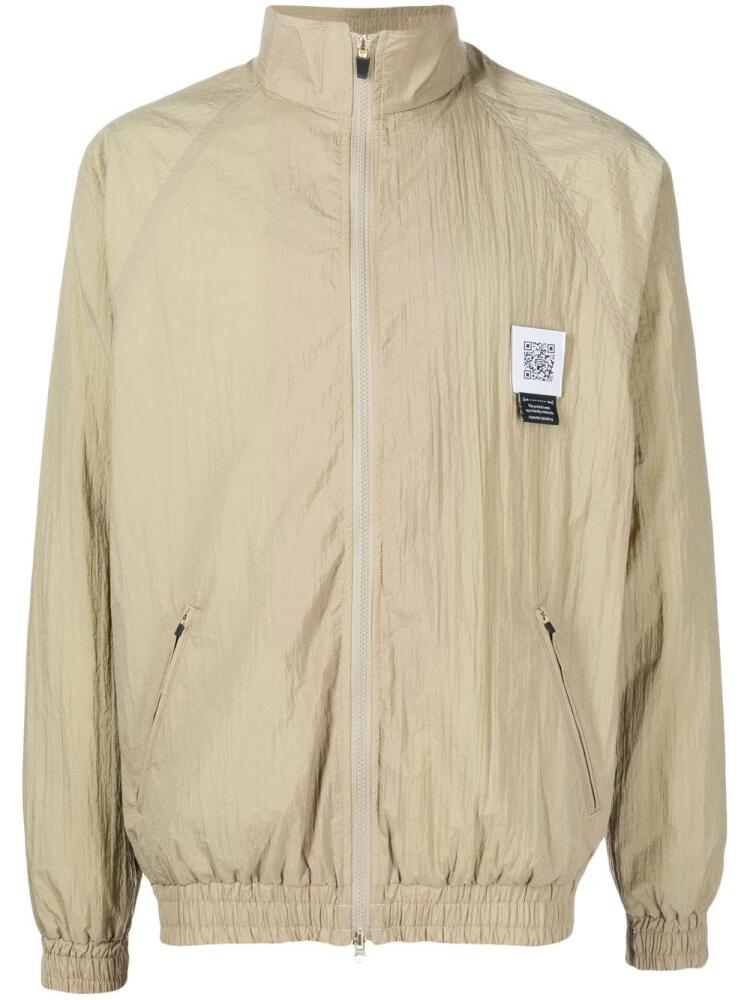 Fumito Ganryu logo patch windbreaker jacket - Brown Cover