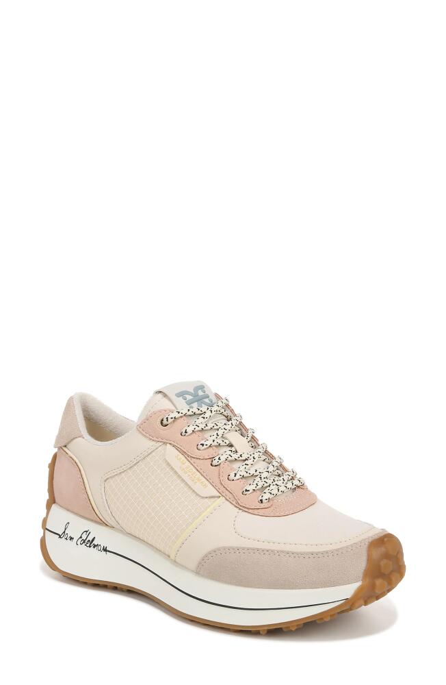 Sam Edelman Jayce Sneaker in Ivory/Limestone/Soft Rose Cover