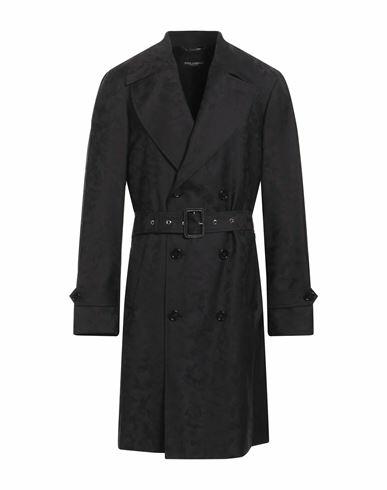 Dolce & gabbana Man Overcoat & Trench Coat Deep purple Virgin Wool Cover