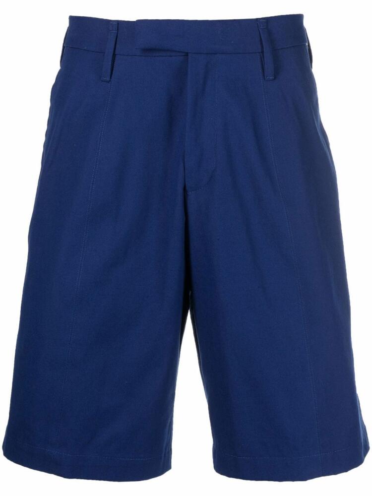 Neil Barrett mid-rise Bermuda shorts - Blue Cover