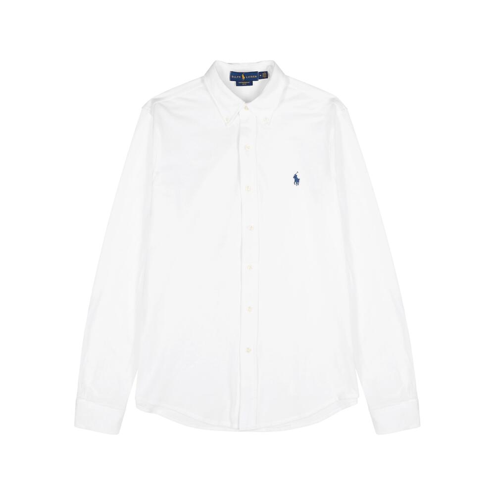 Polo Ralph Lauren Piqué Cotton Shirt - White Cover