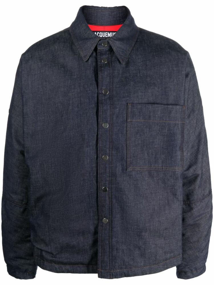 Jacquemus La Surchemise de Nîmes overshirt - Blue Cover