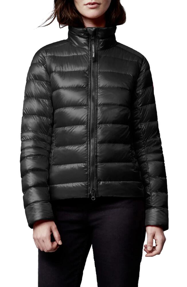 Canada Goose Cypress Packable 750-Fill-Power Down Puffer Jacket in Black - Noir Cover