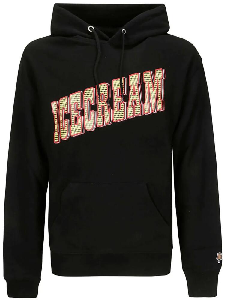 ICECREAM Casino cotton hoodie - Black Cover