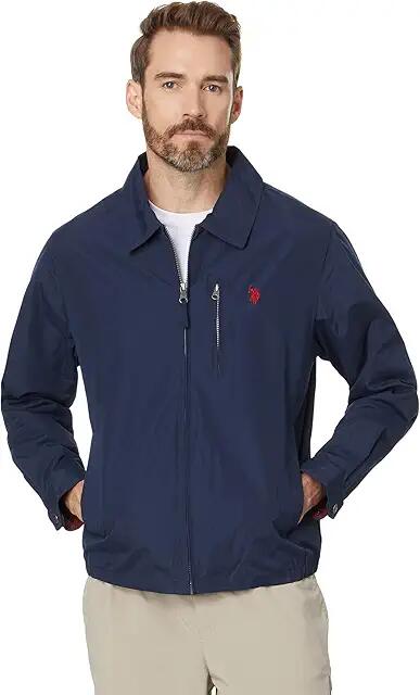 U.S. POLO ASSN. USPA Golf Jacket (Classic Navy 1) Men's Coat Cover