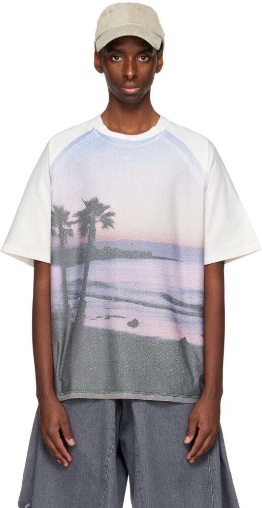 ADER error White Printed T-Shirt Cover