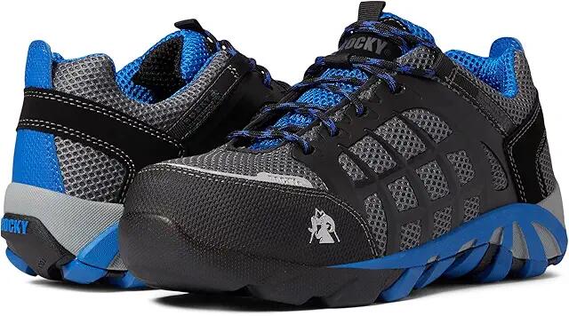 Rocky Trailblade Comp Toe Athletic (Black/Blue) Men's Shoes Cover