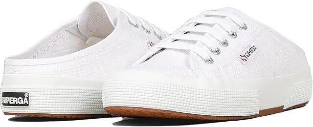 Superga 2402 Mule (White) Women's Lace up casual Shoes Cover