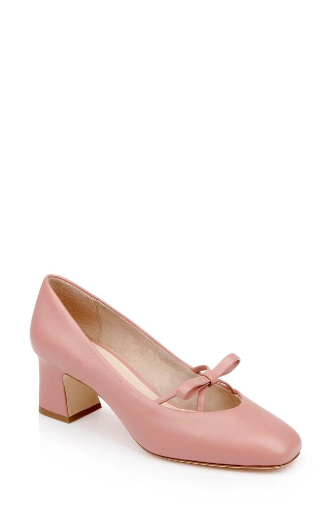 Dee Ocleppo Zion Pump in Blush Leather Cover