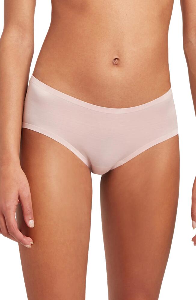 Wolford Sheer Touch Hipster Briefs in Rose Powder Cover