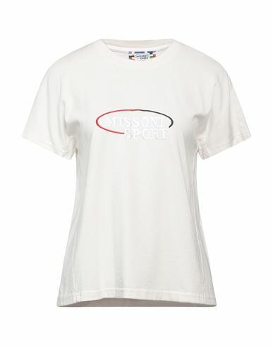 Missoni Woman T-shirt White Cotton Cover