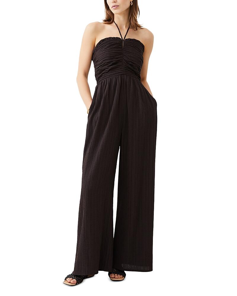 French Connection Bonny Textured Jumpsuit Cover