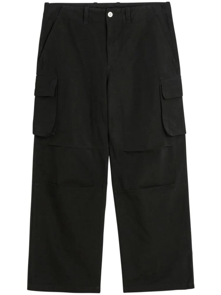 OUR LEGACY Mount Cargo straight-leg trousers - Black Cover