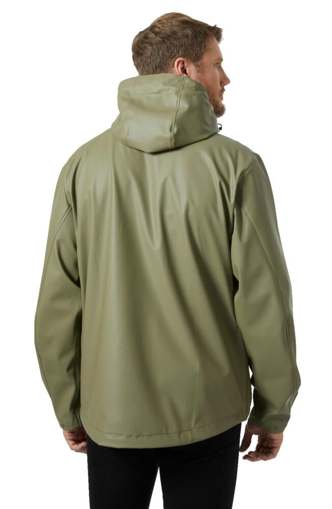 Helly Hansen Moss Waterproof Rain Jacket in Lav Green Cover