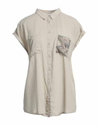 Mason's Woman Shirt Khaki Lyocell Cover