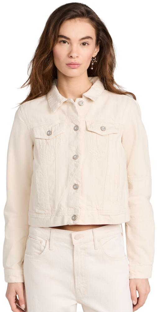 Free People Rumors Denim Jacket Ecru Cover