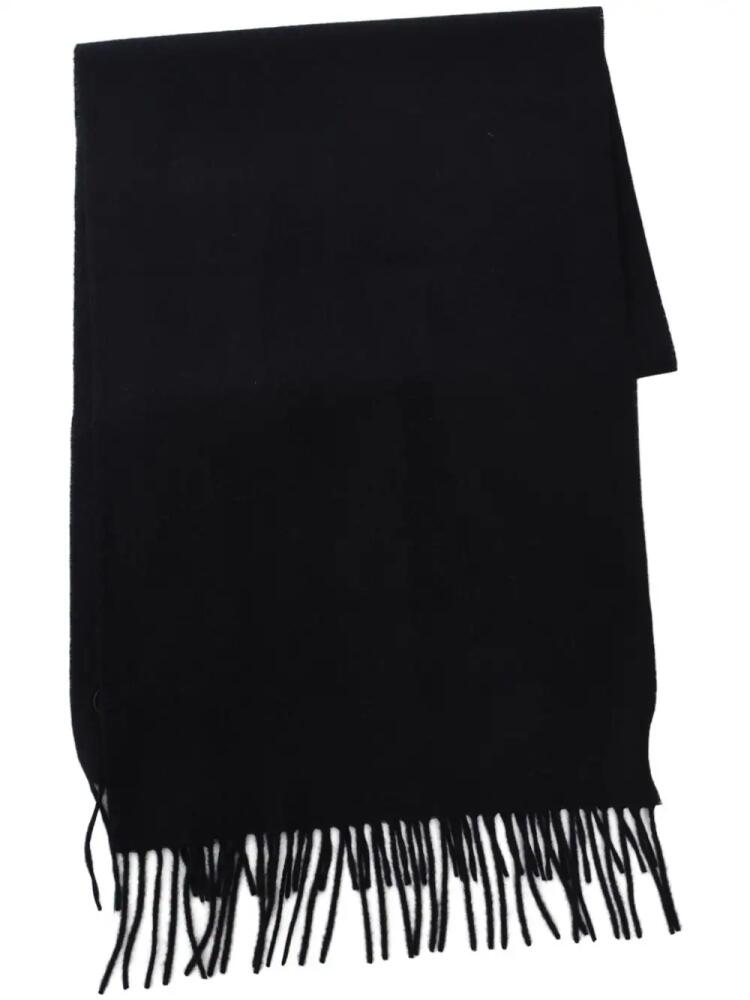 Corneliani cashmere scarf - Black Cover