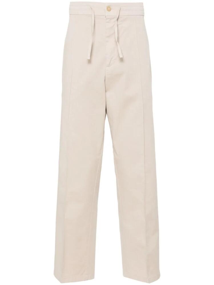 Canali mid-rise tapered trousers - Neutrals Cover