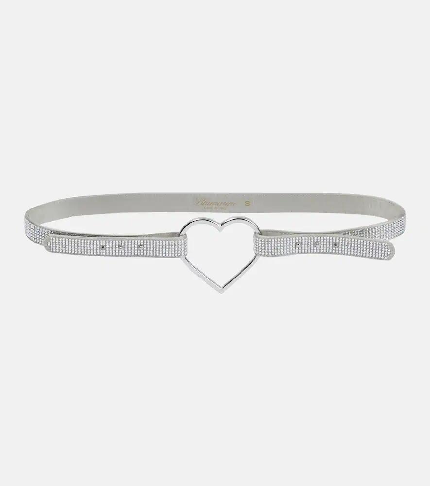 Blumarine Heart crystal-embellished belt Cover