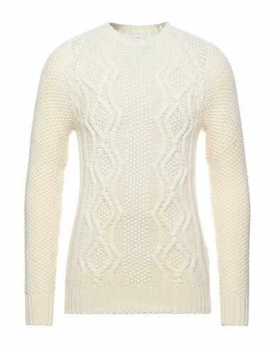 Brooksfield Man Sweater Ivory Wool, Polyamide Cover