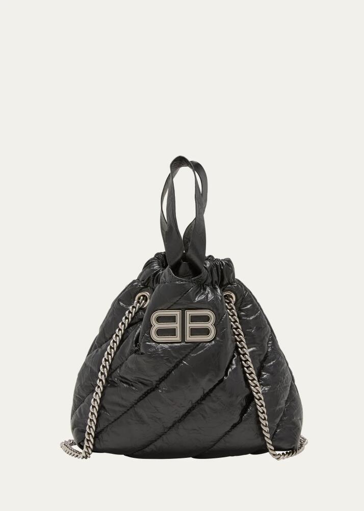 Balenciaga Crush XS Quilted Leather Bucket Bag Cover