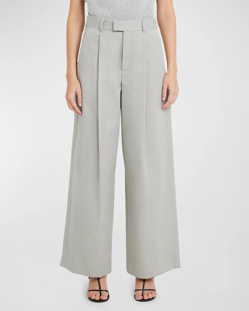 ARMARIUM Alan Pleated Wide-Leg Trousers Cover