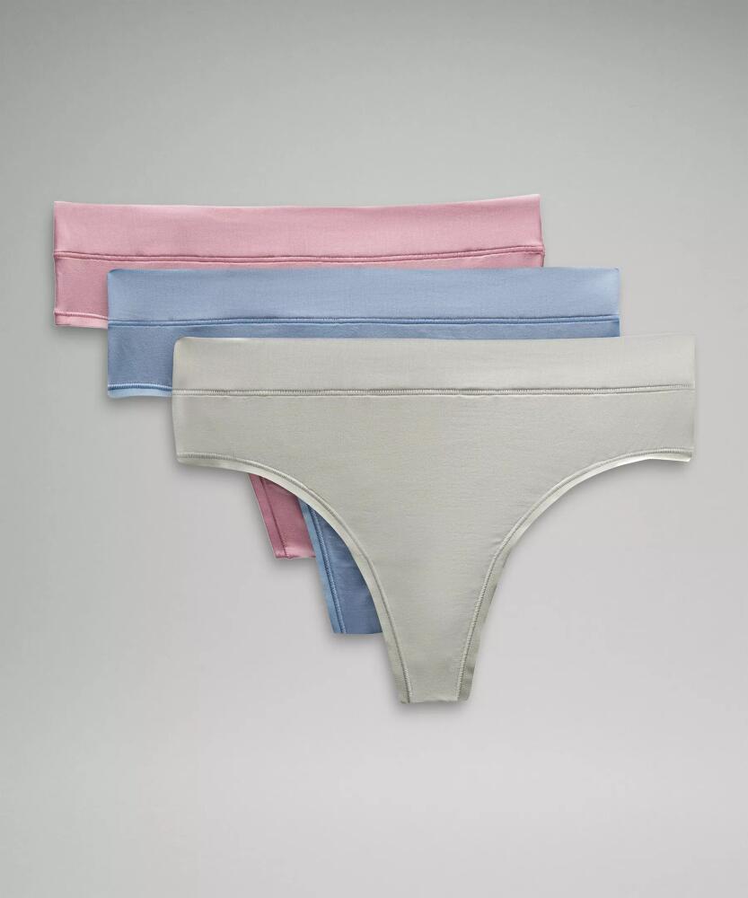 lululemon UnderEase High-Rise Thong Underwear 3 Pack Cover