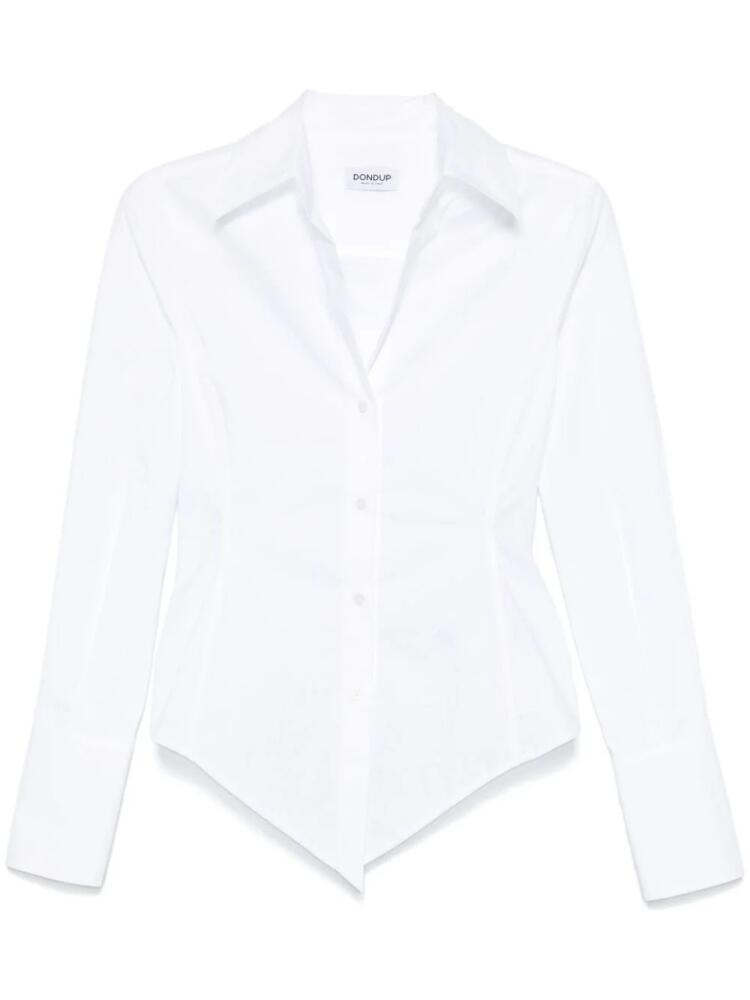 DONDUP poplin shirt - White Cover