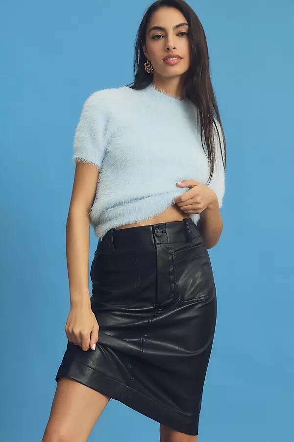 The Colette Faux Leather Skirt by Maeve Cover