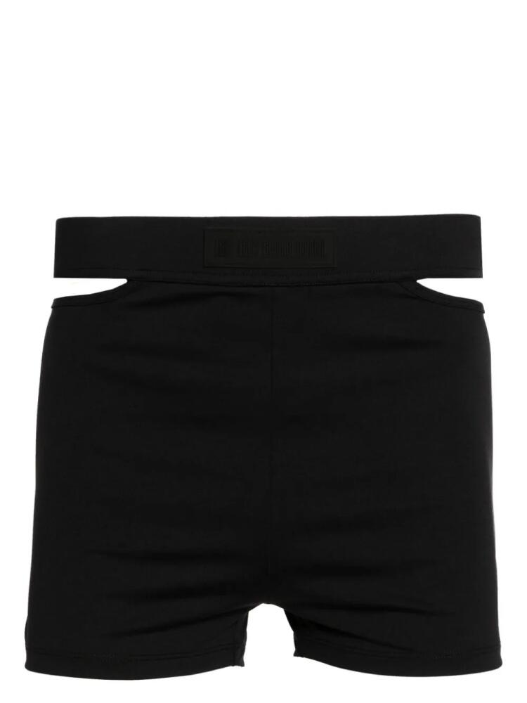 LGN LOUIS GABRIEL NOUCHI cut-out swim trunks - Black Cover