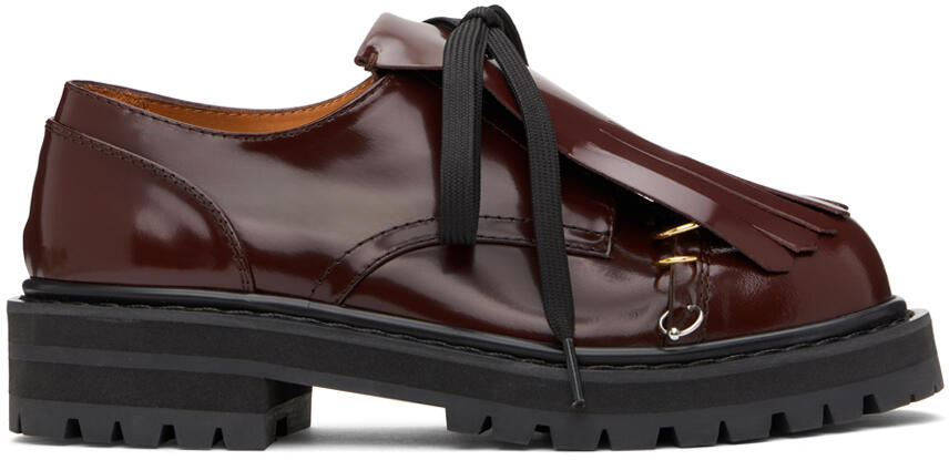 Marni Burgundy Dada Derbys Cover