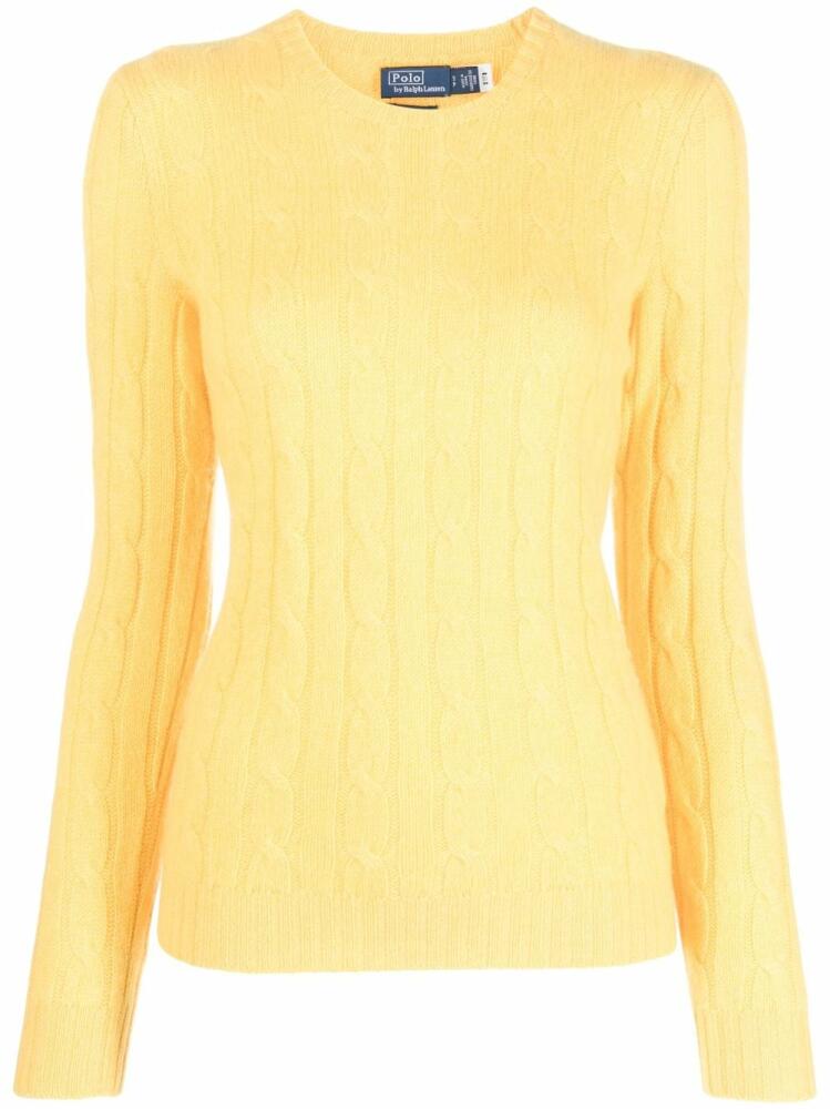 Polo Ralph Lauren cable-knit cashmere jumper - Yellow Cover