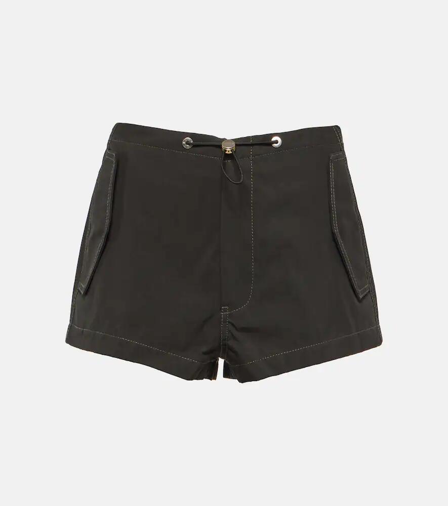 Dion Lee High-rise cotton-blend shorts Cover