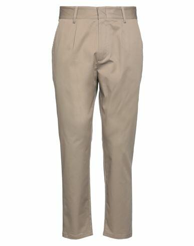 Costume National Man Pants Camel Cotton, Elastane Cover