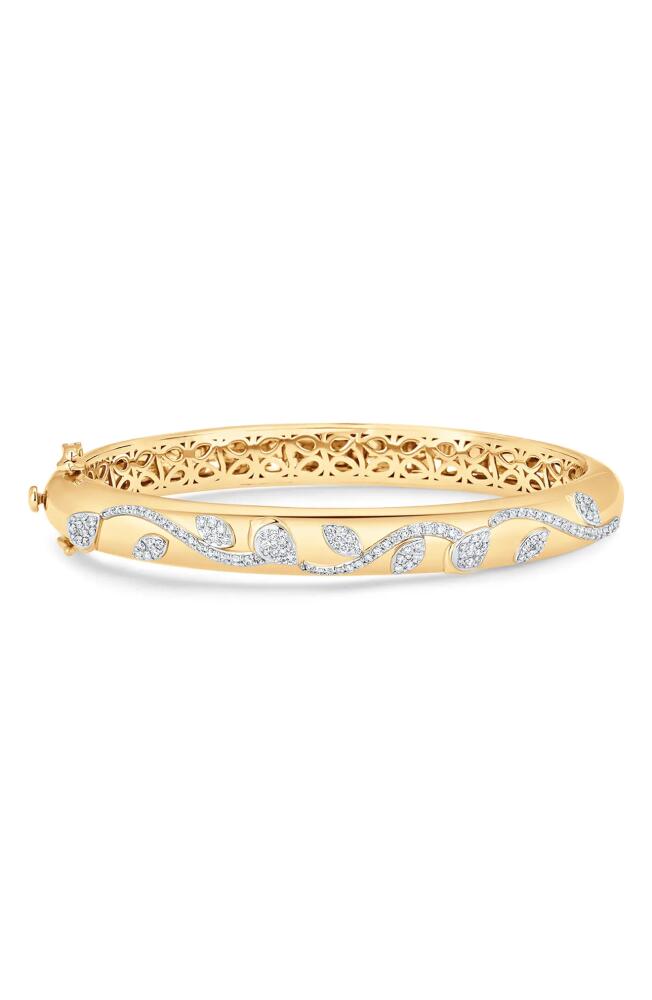 Sara Weinstock Lierre Diamond Slim Bangle in Yellow Gold Cover