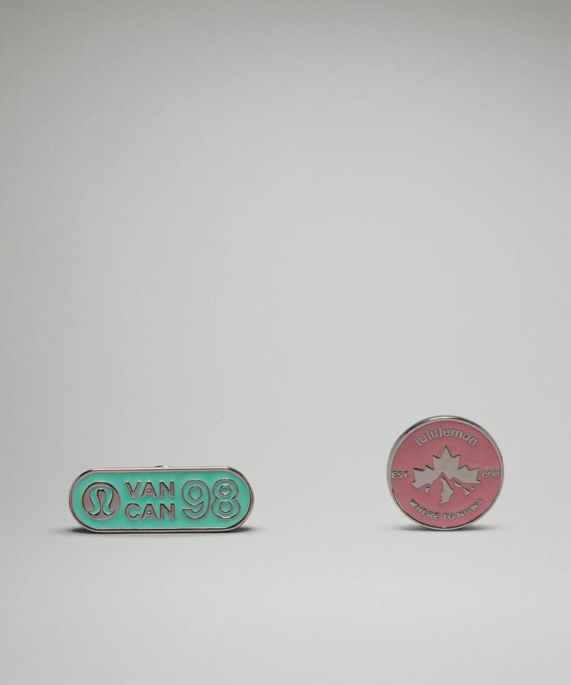 lululemon - Collectible Pins - Green/Pink/Ideal Mint/Pink Pastel Cover