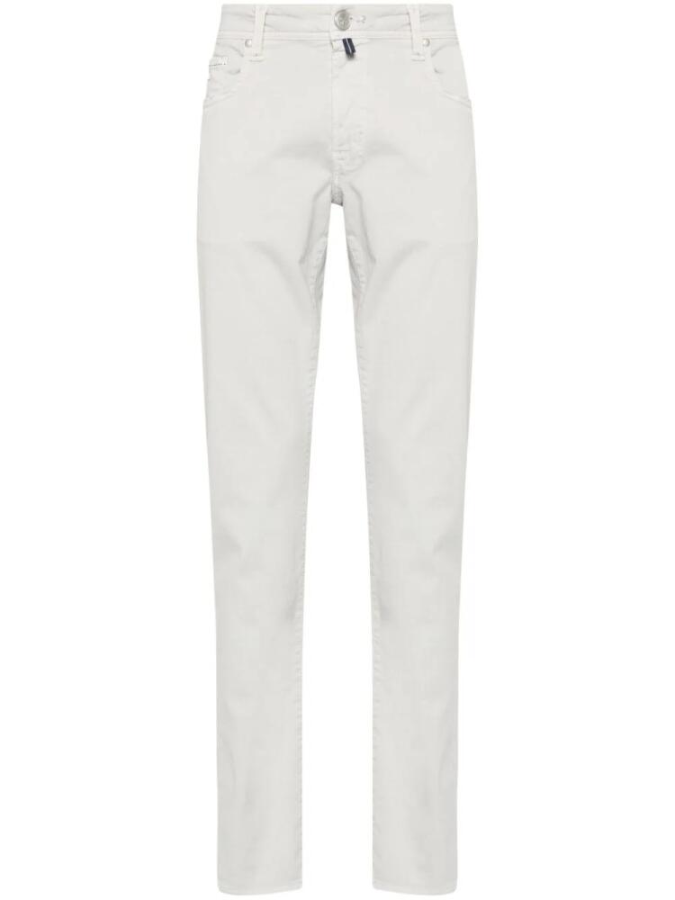 Sartoria Tramarossa Michelangelo low-rise tapered jeans - Grey Cover