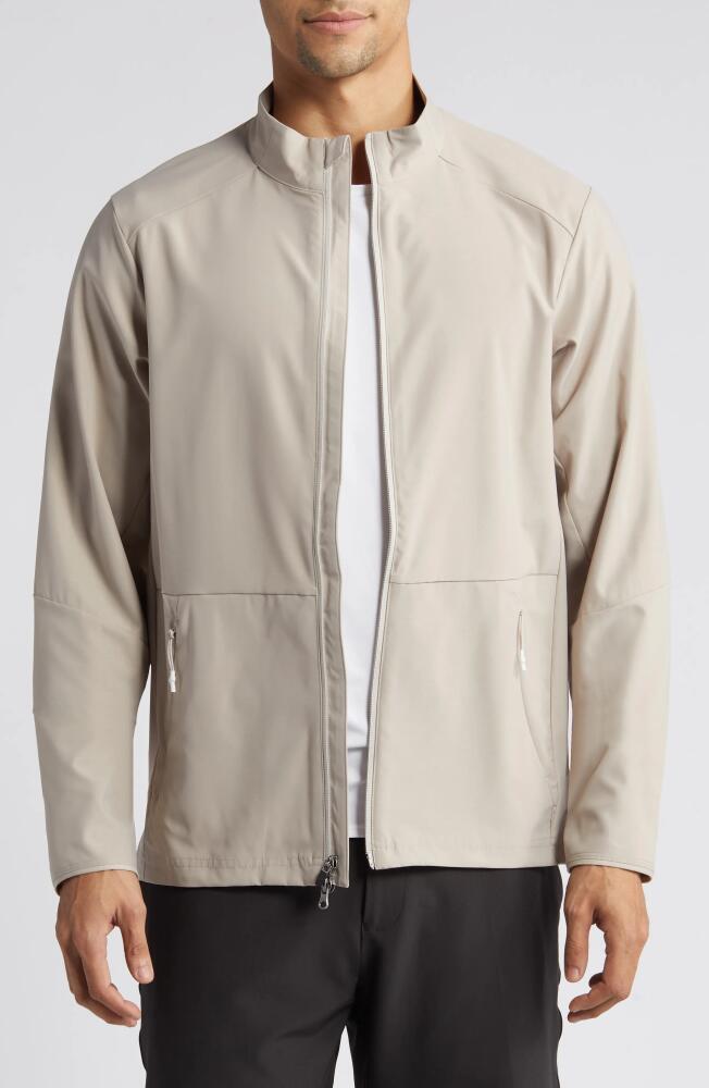 Swannies Nolan Water Repellent Golf Jacket in Tan Cover