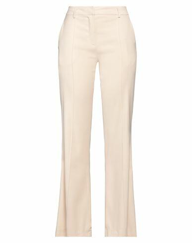 Katia Giannini Woman Pants Ivory Viscose, Elastane Cover