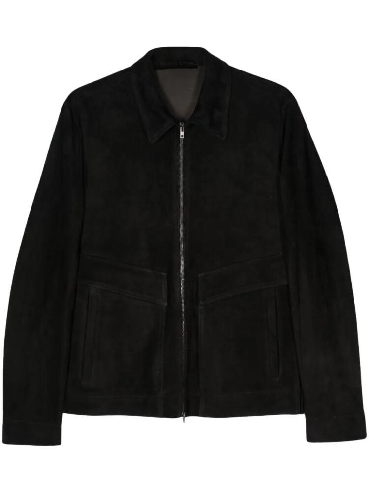 Salvatore Santoro suede leather jacket - Black Cover