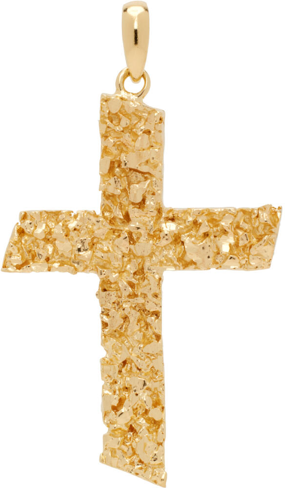 Veneda Carter Gold VC053 Signature Flat Cross Pendant Cover