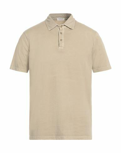 Wool & Co Man Polo shirt Beige Cotton Cover