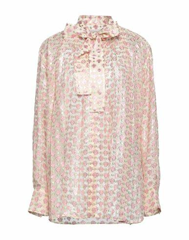 Golden Goose Woman Shirt Beige Viscose, Polyester, Silk Cover